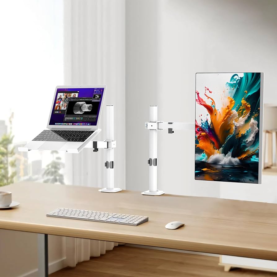 METIYA ノートパソコン スタンド モニターアーム 17インチまで 耐荷重8 Amazon.co.jp: METIYA ノートパソコン スタンド モニターアーム